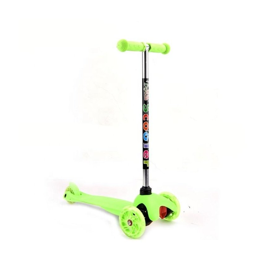 Cosmolino three-wheel balance scooter, green – 3
