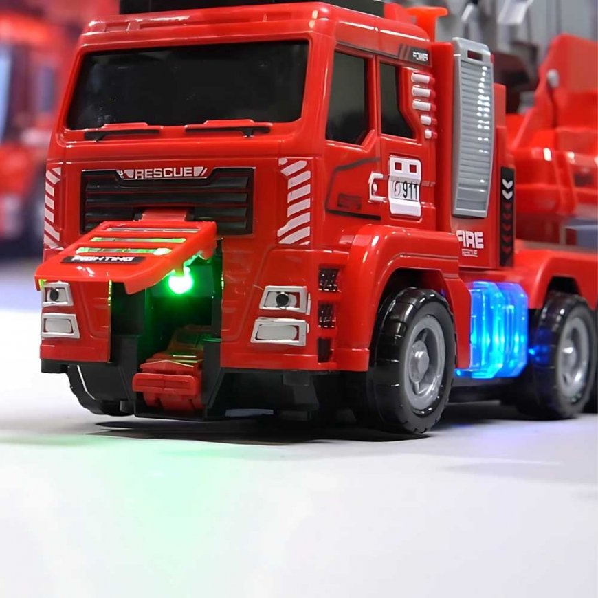 WOOPIE interactive fire truck with moving ladder – 2
