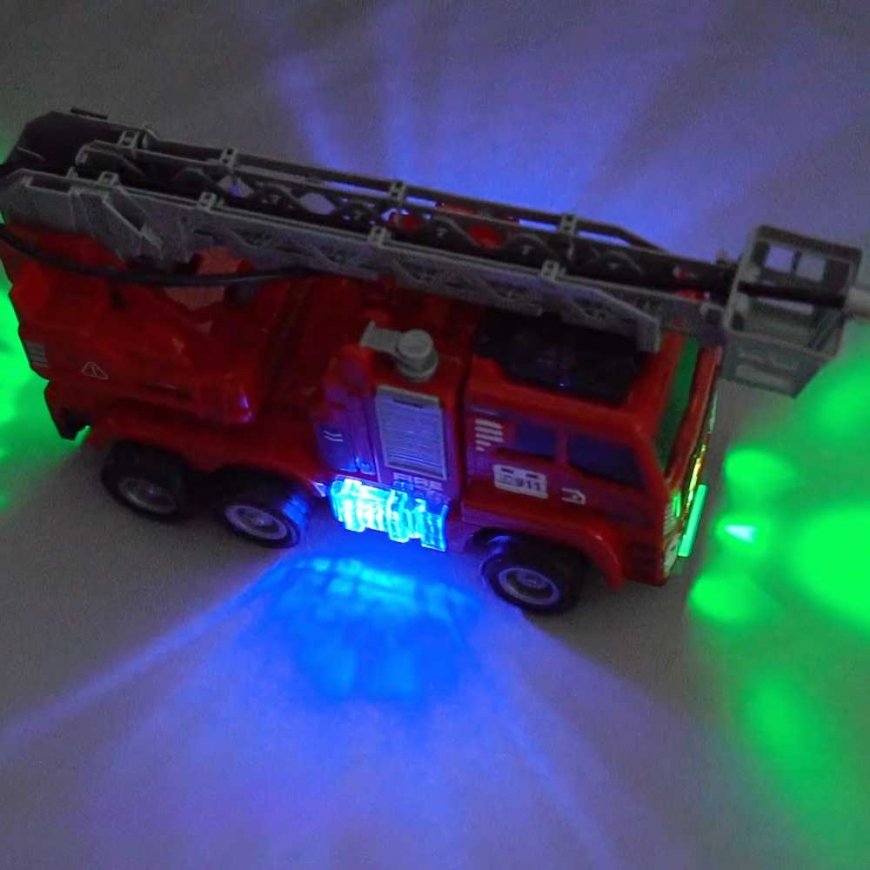 WOOPIE interactive fire truck with moving ladder – 4