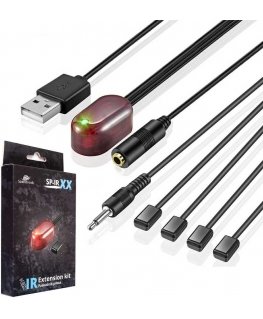 Spacetronik IR-laajentimen kaapin kaukosäädinrele SP-IR04