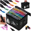 Alcohol markers with bag 120 pcs Nukido NK-913 Alcohol markers with bag 120 pcs Nukido NK-913