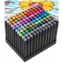 Alcohol markers with bag 120 pcs Nukido NK-913 Alcohol markers with bag 120 pcs Nukido NK-913