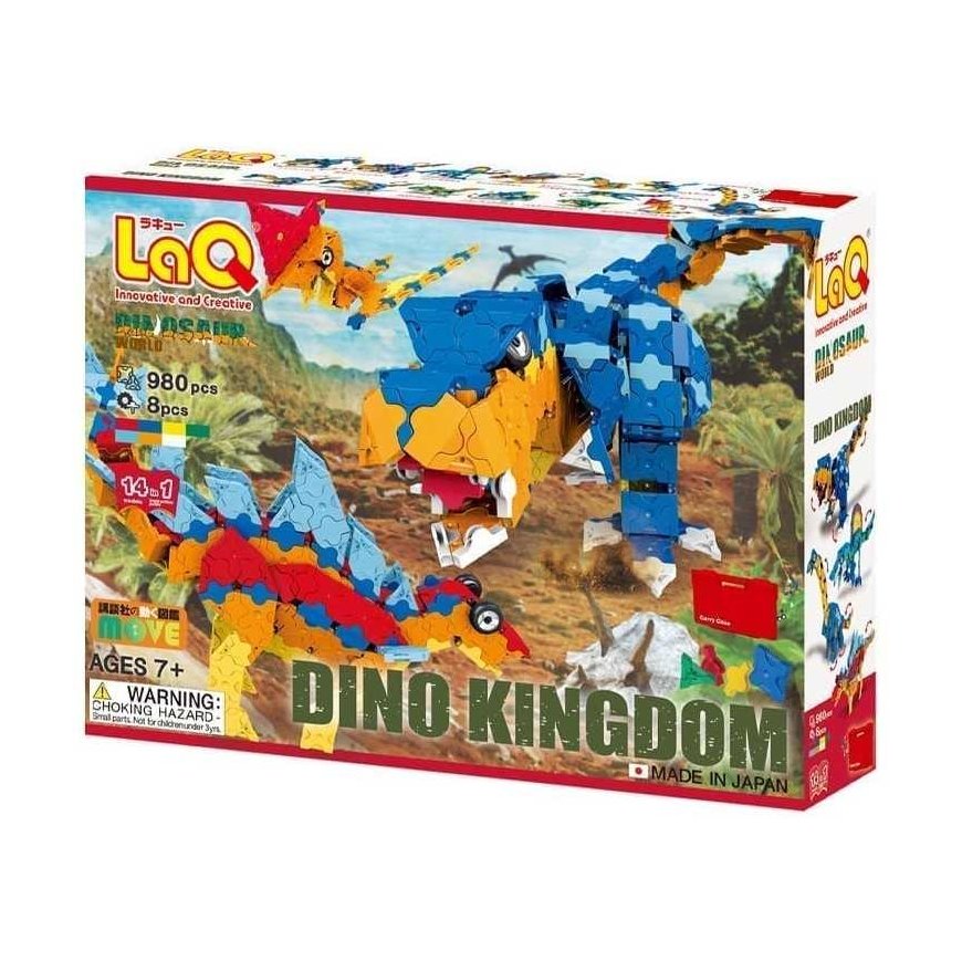 LaQ Dinosaur World Dino Kingdom construction set