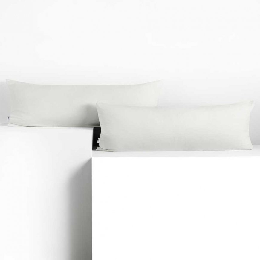 Amber Decorative pillowcase AMBER color white