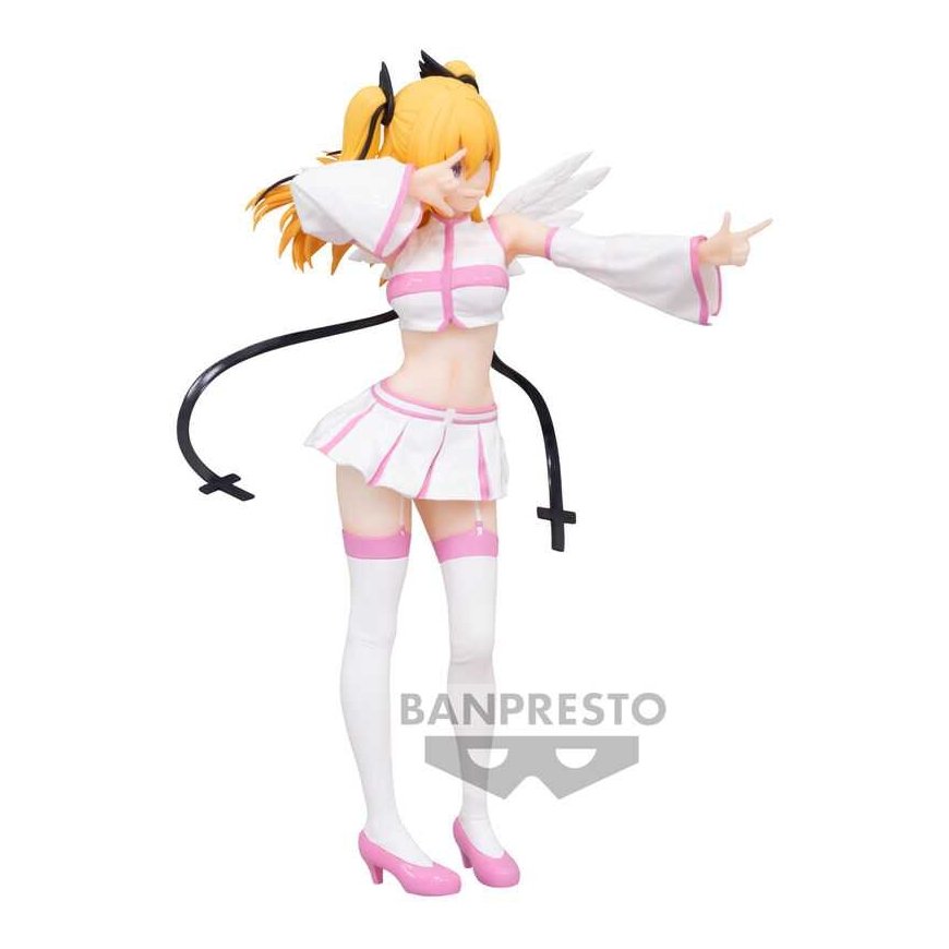 Banpresto 2,5-ulotteinen viettely Liliel Chaos -muotoinen kimalteleva ja lumoava figuuri 22cm – 2