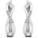 Brilio Silver Stylish silver rings with zircons EA454W