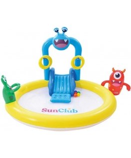 Jilongin lastenallas leikkikenttä MONSTER 178x171x121CM 51141
