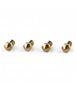 PrimaCreator RepRap M6 skirtingų dydžių žalvariniai antgaliai - 1.75mm - 4 vnt