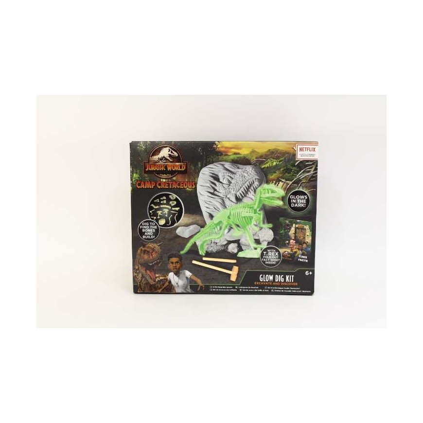 Universal Studios RMS Jurassic World Fossil Excavation Kit, Glow-in-the-Dark Dinosaur – 2