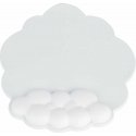 Kilimėlis ErgoWork Cloud -hiirimatto rannetuella, valkoinen