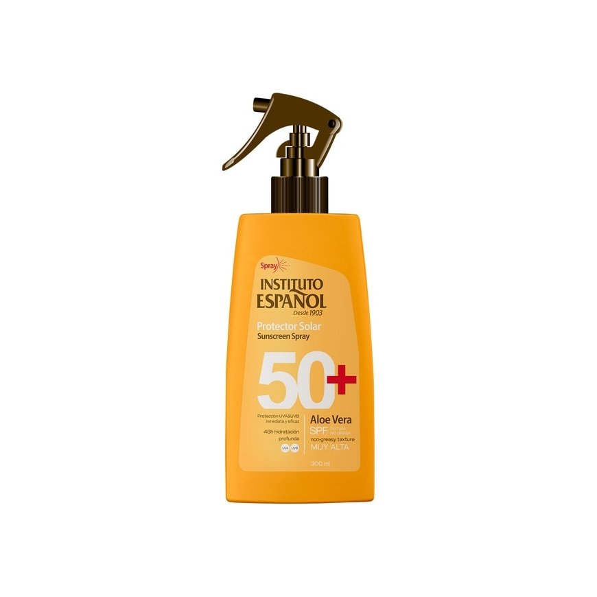 Instituto Español Sunscreen Spray Aloe Vera Spf50 300ml – 2