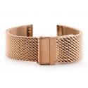 Pacific 10 bracelet - HQ mesh - rose gold 24 mm
