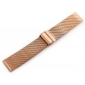 Pacific 10 bracelet - HQ mesh - rose gold 24 mm