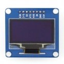 OLED ekranas mėlynas, 1.3” (B), 128x64px SPI/I2C, tiesios jungtys, Waveshare 10451 OLED ekranas mėlynas, 1.3” (B), 128x64px SPI/I2C, tiesios jungtys, Waveshare 10451