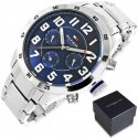 Miesten rannekello TOMMY HILFIGER 1791053 TREND (zf078b) + LAATIKKO Miesten rannekello TOMMY HILFIGER 1791053 TREND (zf078b) + LAATIKKO