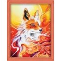 Beldizart Diamond Painting Kit "Fire Fox" 30*40 cm AM1555 Beldizart Diamond Painting Kit "Fire Fox" 30*40 cm AM1555