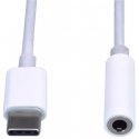 PremiumCord PremiumCord -pienennysliitäntä USB-C / 3,5 mm:n ääniliitäntä DAC-sirulla 10 cm