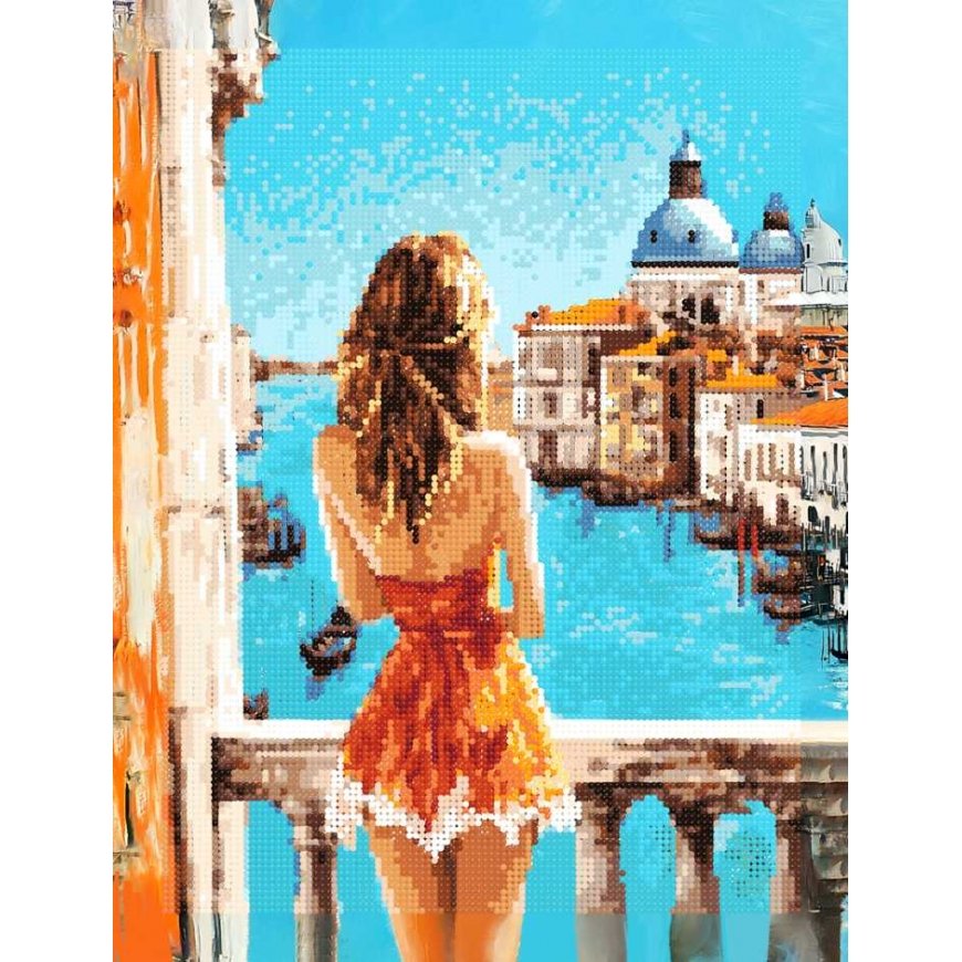 Beldizart Diamond Painting with Frame "Sunny Venice" 40x50 cm DP418 – 2