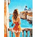 Beldizart Diamond Painting with Frame "Sunny Venice" 40x50 cm DP418 Beldizart Diamond Painting with Frame "Sunny Venice" 40x50 cm DP418