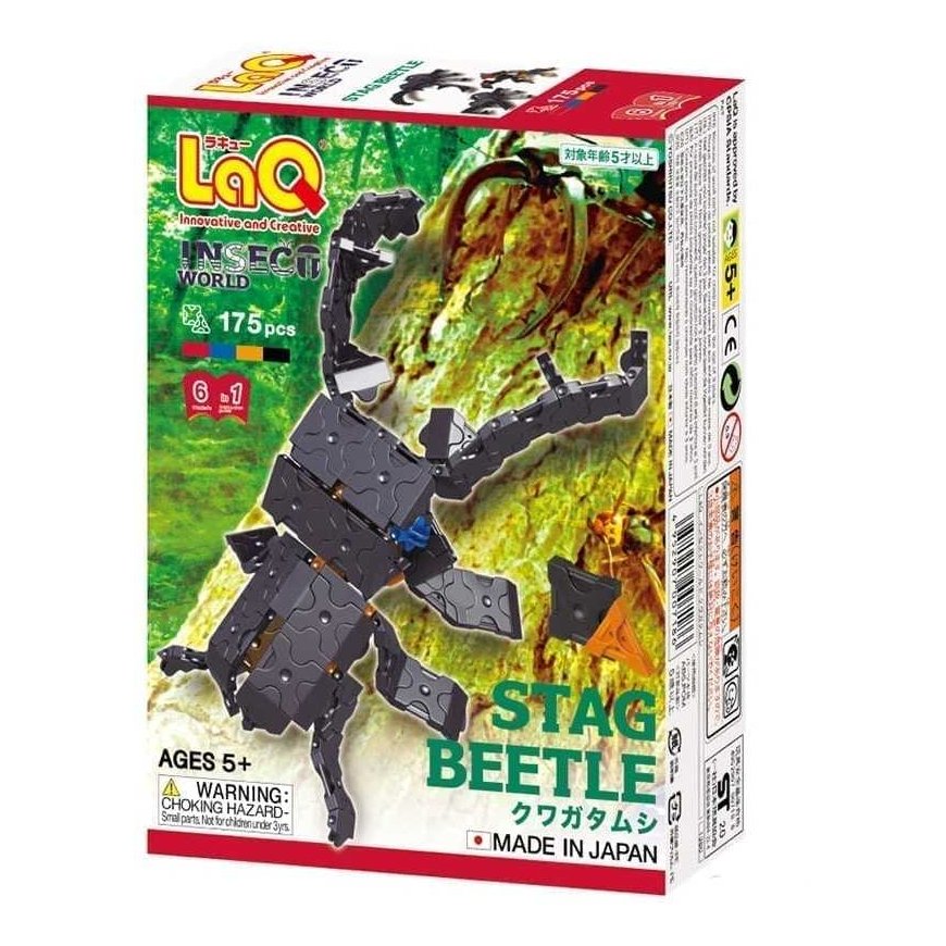 Konstruktorius LaQ „Insect World Stag Beetle”