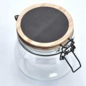 Zeller Glass jar with tight lid Zeller Glass jar with tight lid