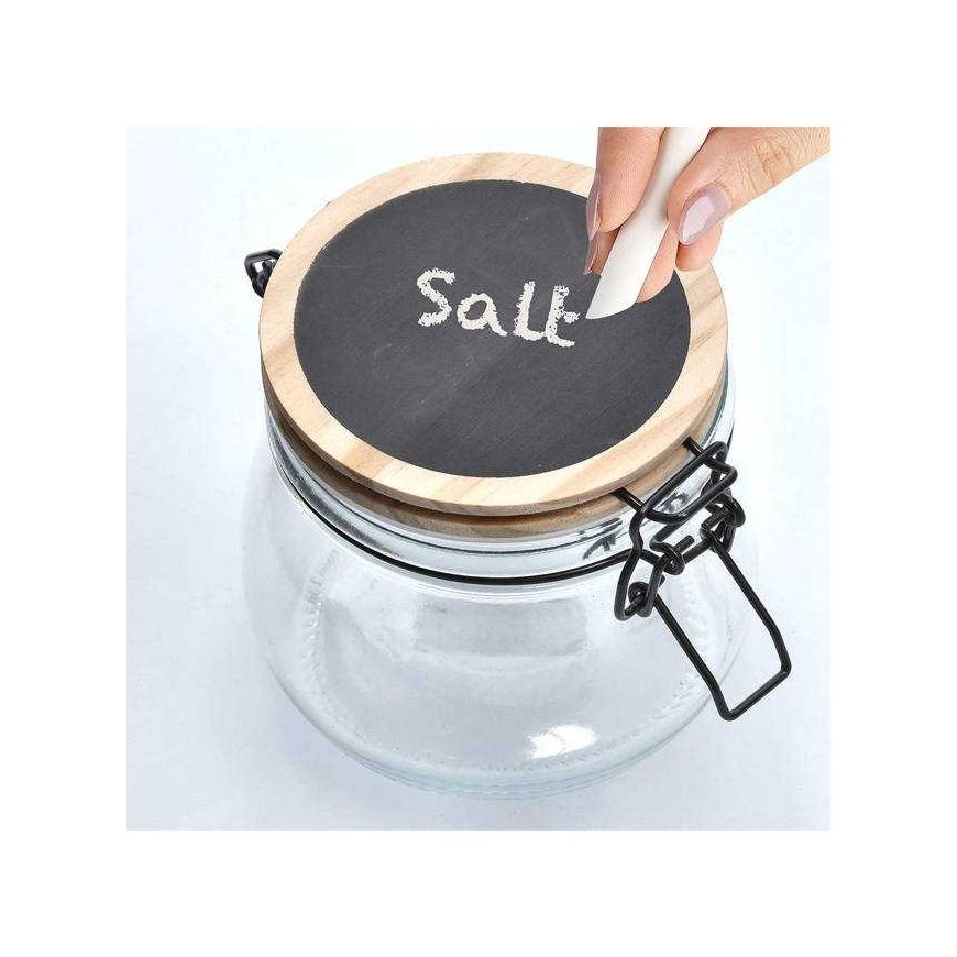 Zeller Glass jar with tight lid – 4