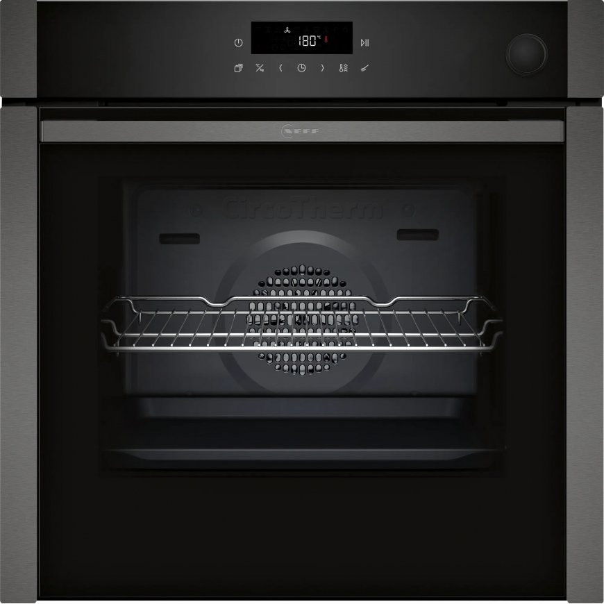 Neff N 50 B6AVJ7AG3 uuni 71 L 3600 W musta, Grafiitti
