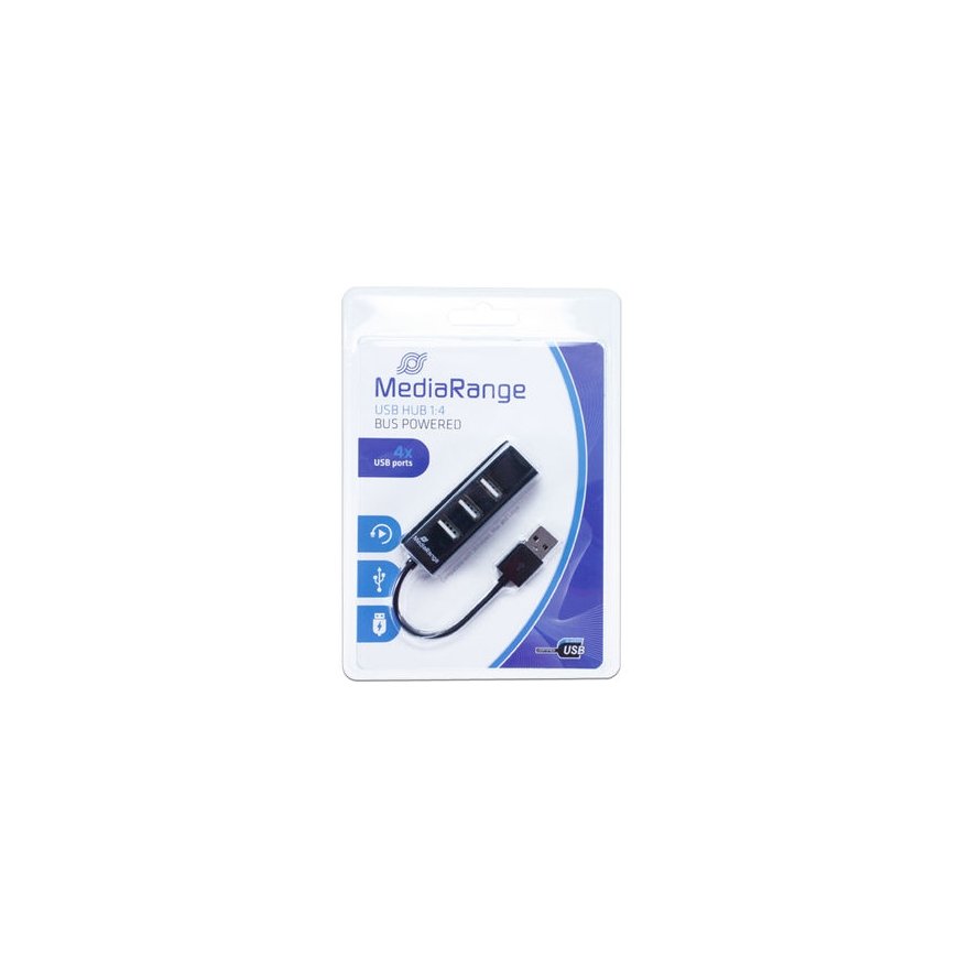 MediaRange MRCS502 interfeisa centrmezgls 480 Mbit/s Melns – 2