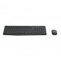 Logitech 920-007933 tastatūra Pele iekļauta Universāls RF Bezvadu Čehu Pelēks Logitech 920-007933 tastatūra Pele iekļauta Universāls RF Bezvadu Čehu Pelēks