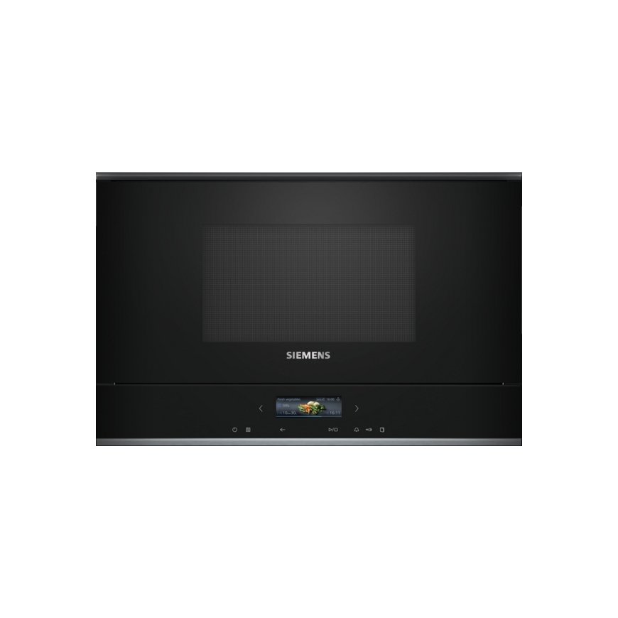 Siemens BF722R1B1 mikroviļņu krāsns Melns Solo