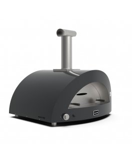 Alfa Forni Moderno 5 Pizze Hybrid Schiefer Grau