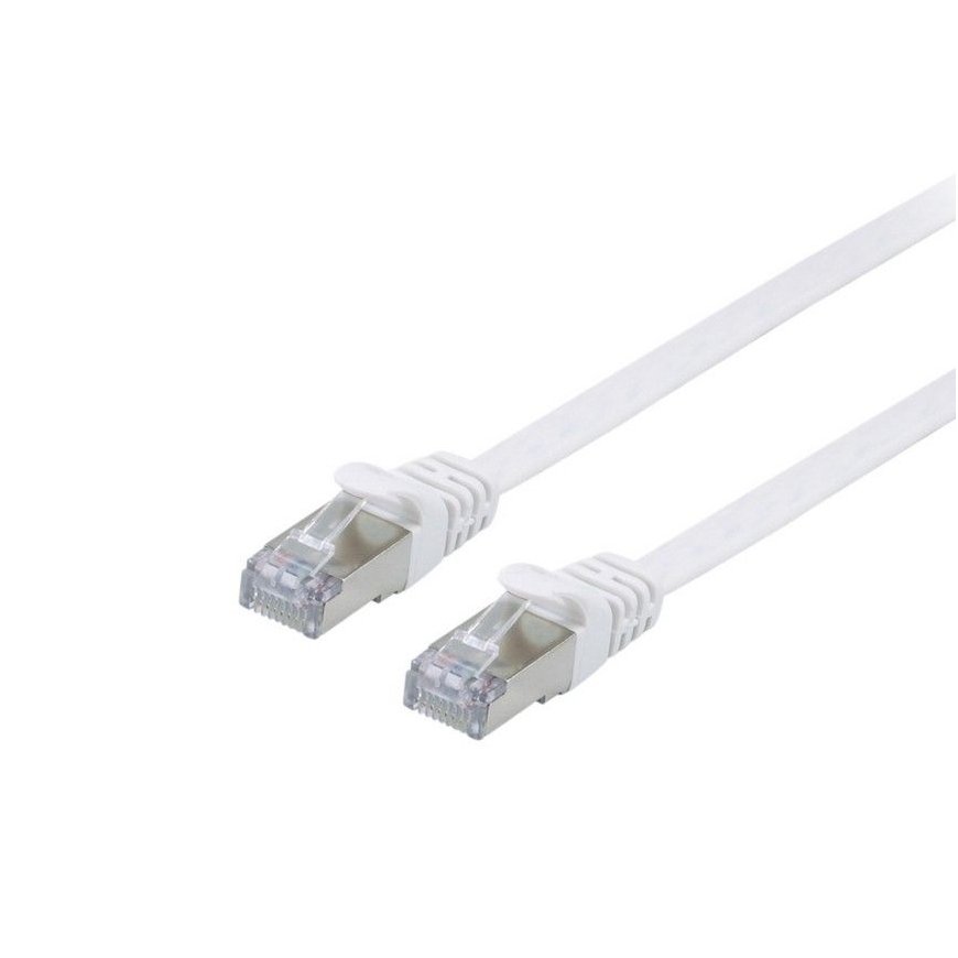 Equip 607610 tinklo kabelis Balta 1 m Cat6a U/FTP (STP)