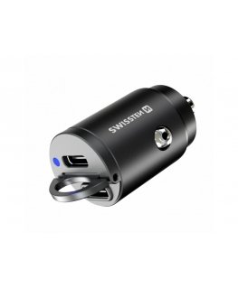 Swissten 20111900 mobile device charger Universal Black Cigar lighter Fast charging Auto