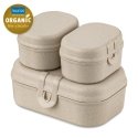 koziol 7151700 коробка для обеда Набор ланч-боксов Песочный koziol 7151700 коробка для обеда Набор ланч-боксов Песочный