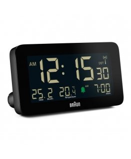Braun BC10 Цифровой будильник Черный
