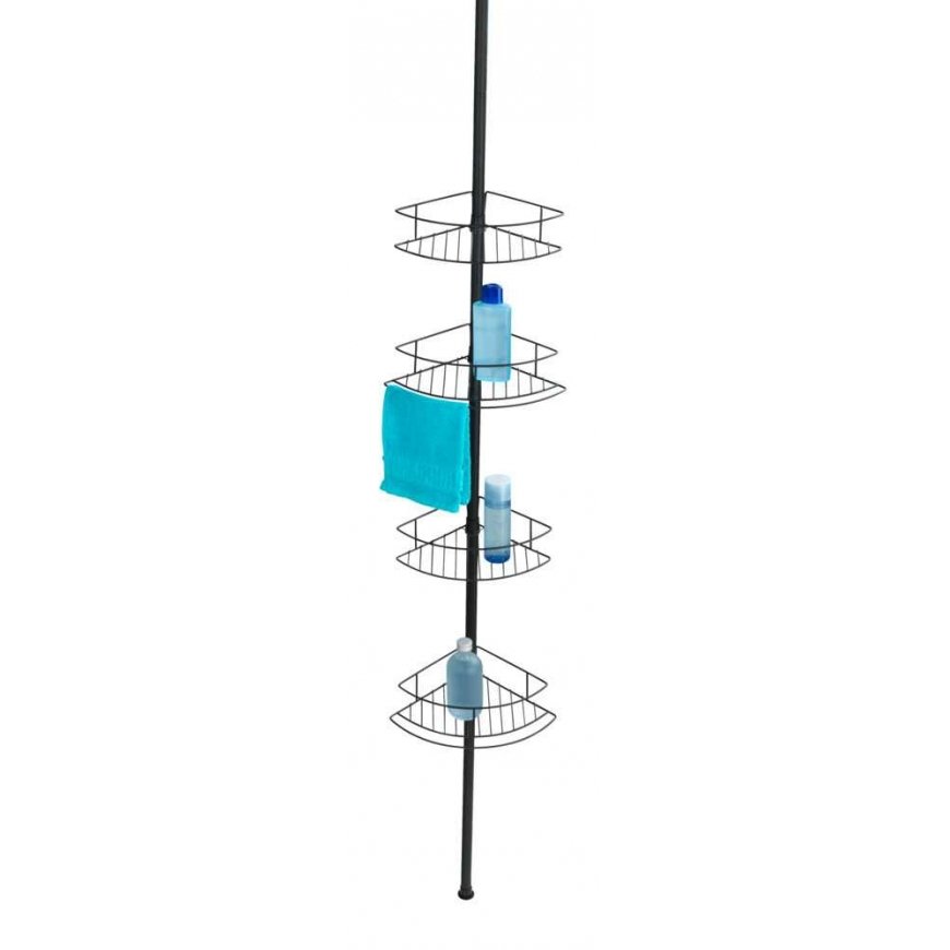 WENKO 24568100 bathroom wall shelf Stainless steel – 2