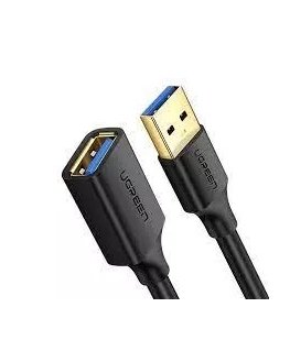 Ugreen 30127 USB kabelis USB 3.2 Gen 1 (3.1 Gen 1) 3 m USB A Melns