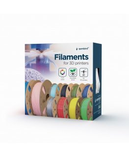 Gembird 3DP-PLA+1.75-02-BK 3D-tulostusmateriaali Polymaitohappo (PLA) musta 1 kg