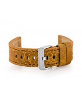 Pacific Leather watch strap W48 - PREMIUM - camel - 20mm