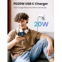 Ugreen 15324 mobiliojo įrenginio kroviklis Universalus Balta AC Vidaus