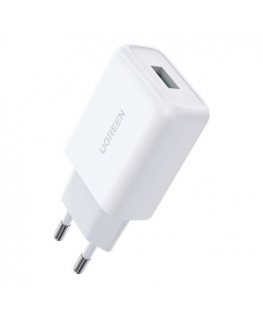 Ugreen 10133 зарядное устройство для мобильных устройств Смартфон Белый USB Быстрая зарядка Для помещений