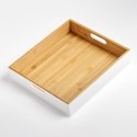 Zeller Present 13358 storage box Rectangular Bamboo White Zeller Present 13358 storage box Rectangular Bamboo White