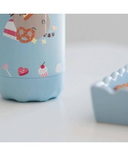 Pusheen - Butelka termiczna ze stali nierdzewnej z kolekcji Purrfect Love 260 ml
