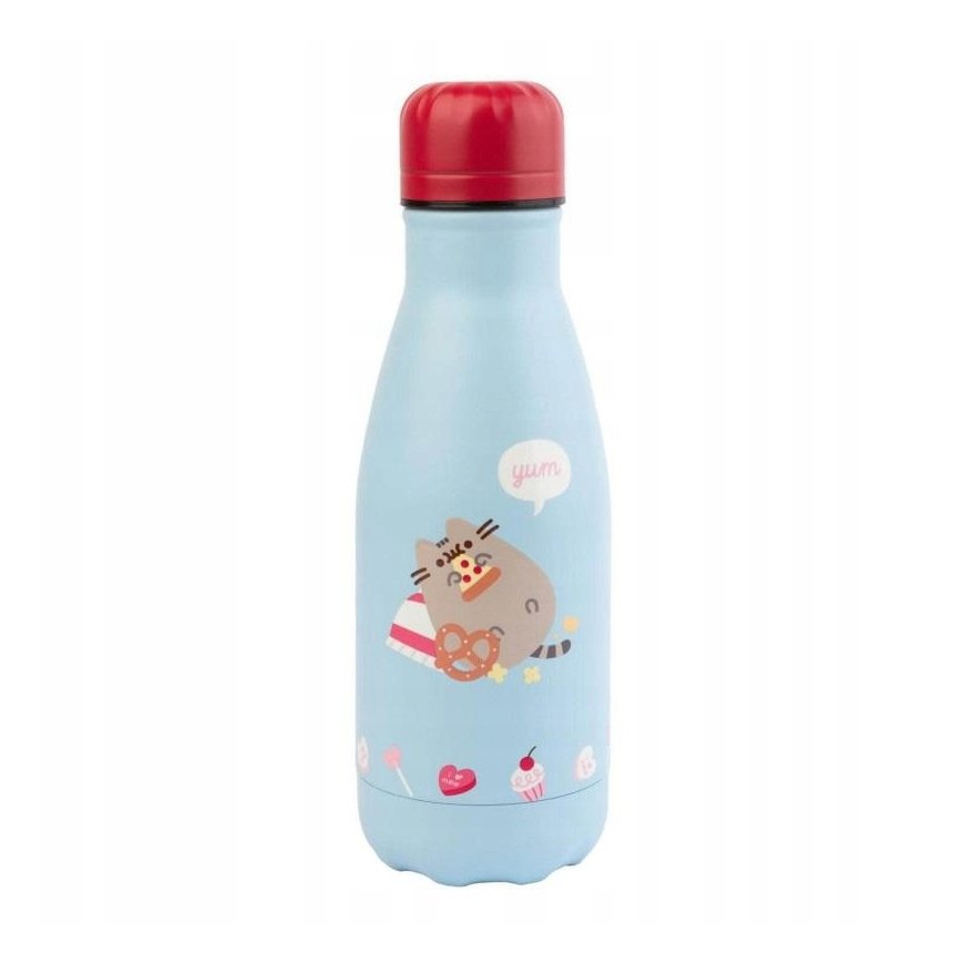 Pusheen - Butelka termiczna ze stali nierdzewnej z kolekcji Purrfect Love 260 ml – 2