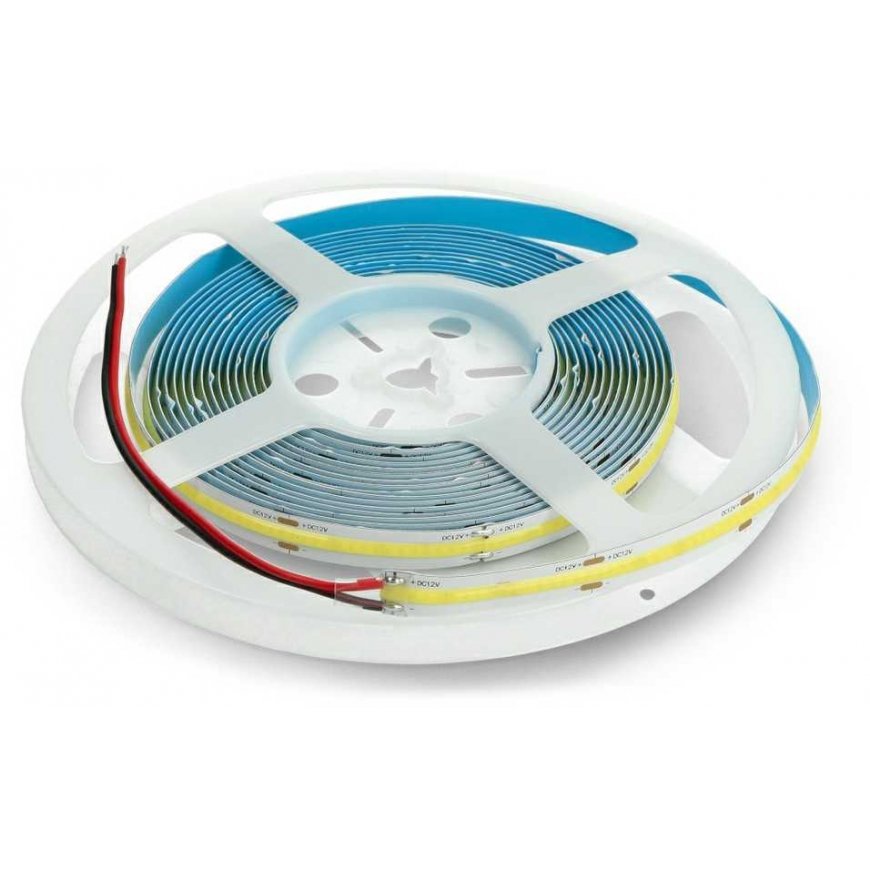 Oem SMD2835 COB LED strip 12V IP20 10W, 480 diodes/m, neutral white color - 5m – 4