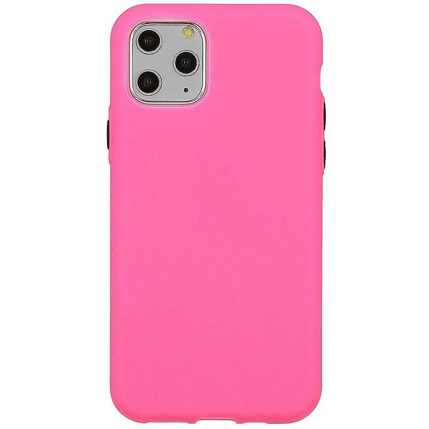 Mocco Soft Cream Silicone Back Case for Samsung Galaxy S21 Plus Pink