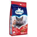 PREVITAL kassitoit täiskasvanutele veiselihaga - kuivtoit kassidele - 1,4 kg
