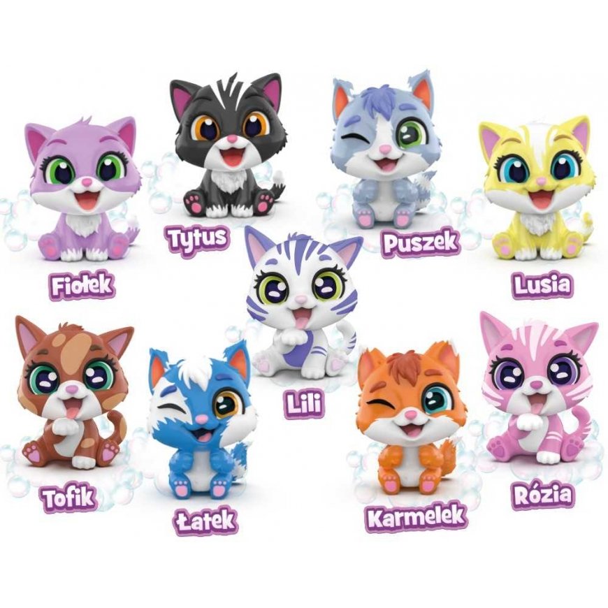 Epee Dirty Bathing Kitty -hahmot poreammesetti – 3