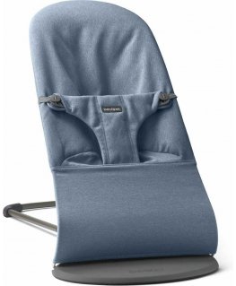 BabyBjörn Bouncer Bliss Woven sitteri, Blue