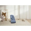 BabyBjörn Bouncer Bliss Woven sitteri, Mėlyna BabyBjörn Bouncer Bliss Woven sitteri, Mėlyna